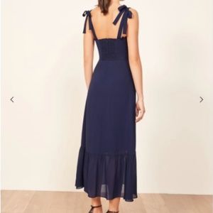 Reformation Nikita Dress NWT Size 8 Navy